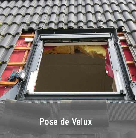 Pose de Velux à Viarmes dans le Val d'Oise 95