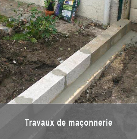 Travaux de maçonnerie à Viarmes dans le Val d'Oise 95